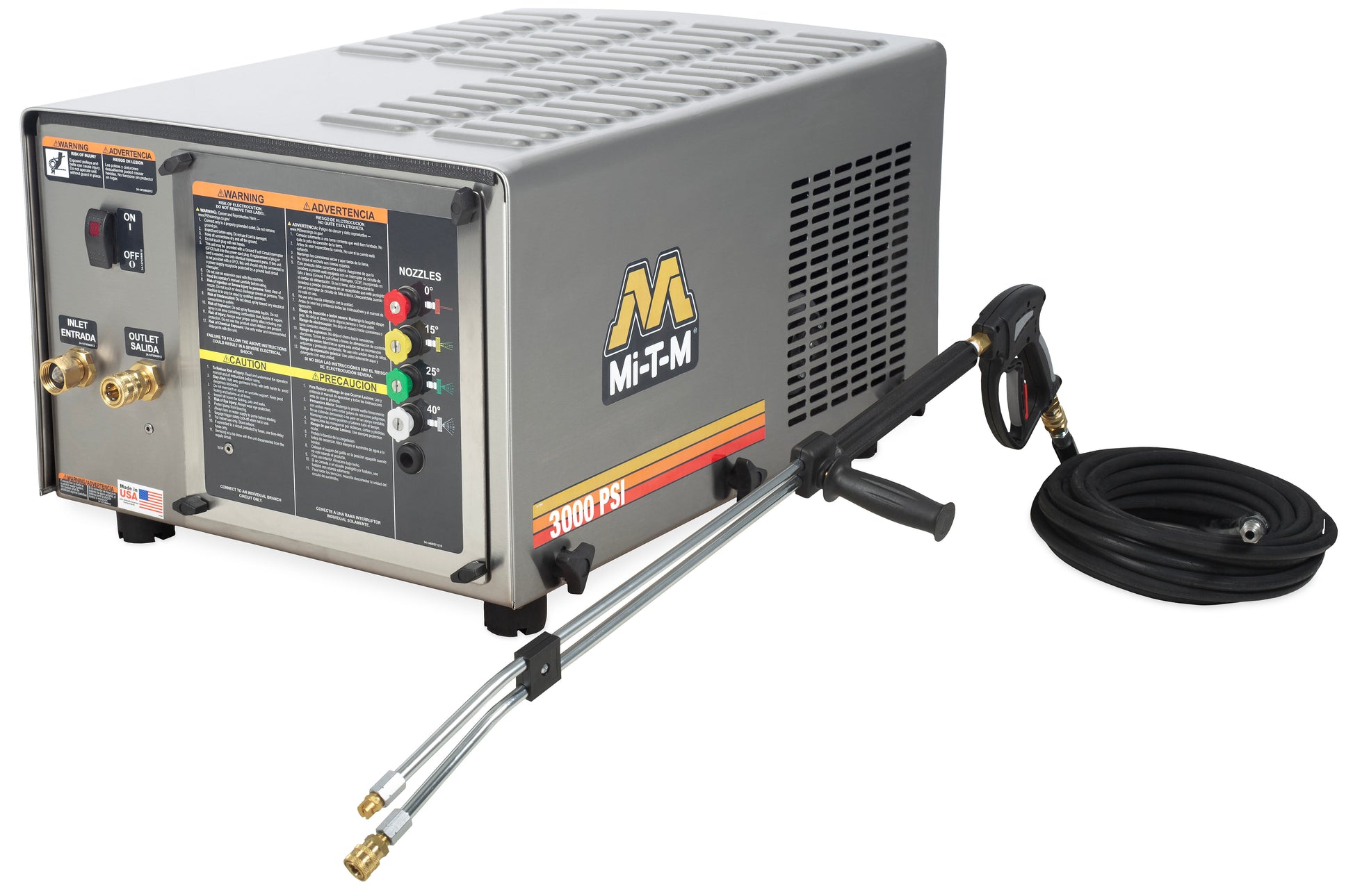 Mi-T-M CW-3004-SME3 3000 PSI pressure washer