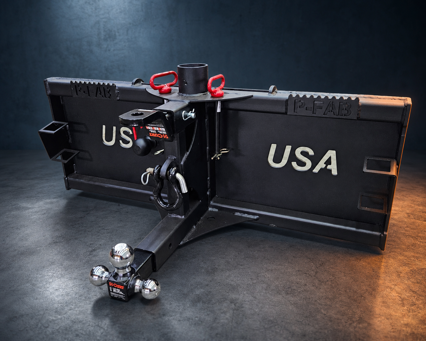 Actual P-Fab severe-duty fabricated attachment